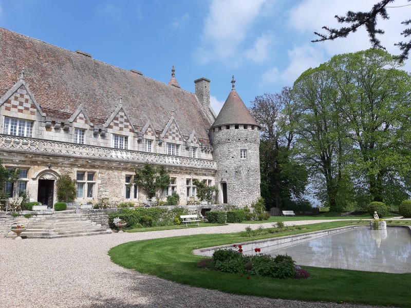 Vue sur le château d'Hattonchâtel