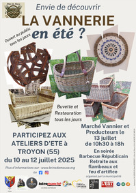 Ateliers d'été de la vannerie