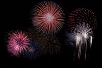Feu d'artifice à Madine
