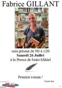 Fabrice GILLANT en dédicace
