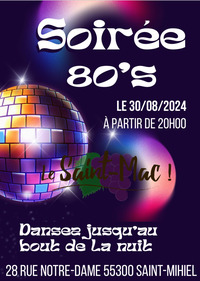 Soirée 80's