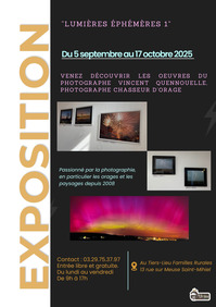 Exposition : Lumières Ephémères 1