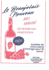 Soirée Beaujolais
