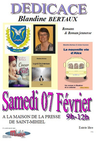 Blandine BERTAUX en dédicace
