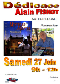 Alain Fisnot en dédicace
