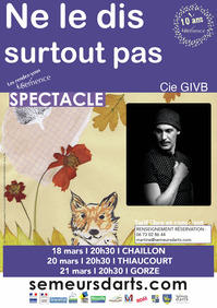 Spectacle - Ne le dis surtout pas