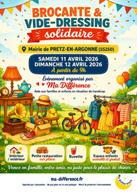 Brocante & vide-dressing solidaire