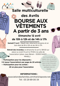 Bourse aux vêtements
