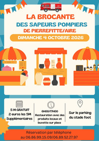 Brocante des pompiers