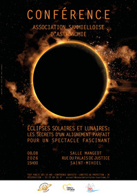 Conférence : éclipses solaires et lunaires