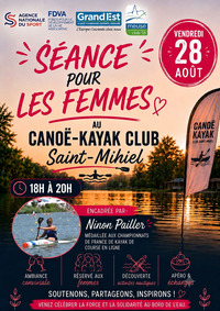 Séance canoë-kayak-paddle au féminin
