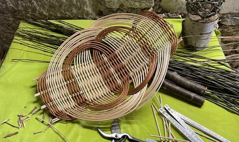 STAGE VANNERIE : PANIER OU PLATEAU "ZARZO"