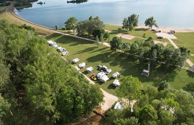 Aire de stationnement camping-car confort du lac de Madine - Nonsard 3 - Nonsard-Lamarche