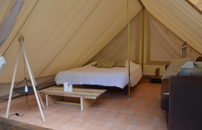 Cabane tente camping du bois joli 3 - Saint-Maurice-sous-les-Côtes