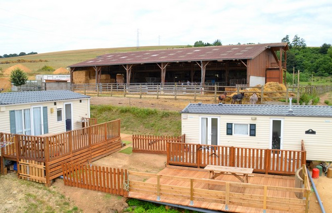 Mobile home 5 places ferme de Woimbey 2 - Woimbey